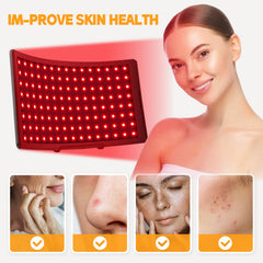 Doinart red light body panel delivers convenient at-home therapy for muscles and joints.