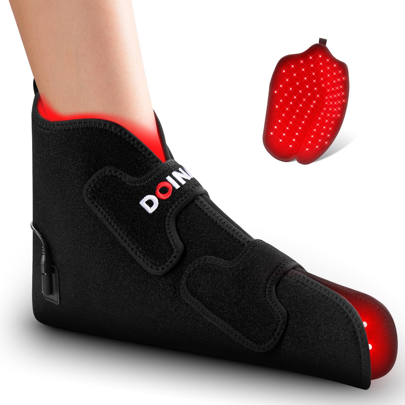 Doinart red light foot-therapy pad soothing tired feet after a long day