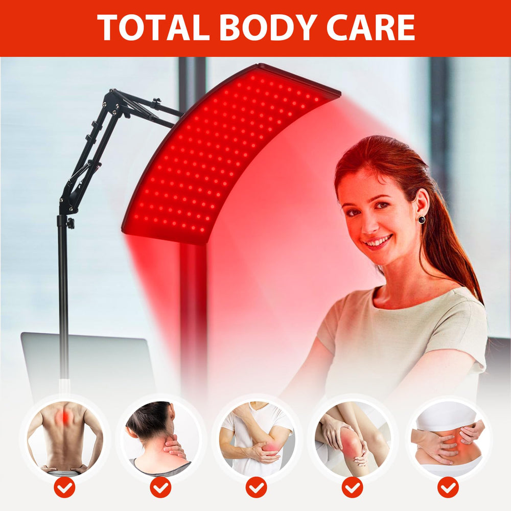Doinart 660nm red and 850nm infrared wavelengths support broad skin care.