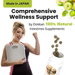 Dokkanaburadas women's digestive enzymes tablets: convenient daily support for digestion.