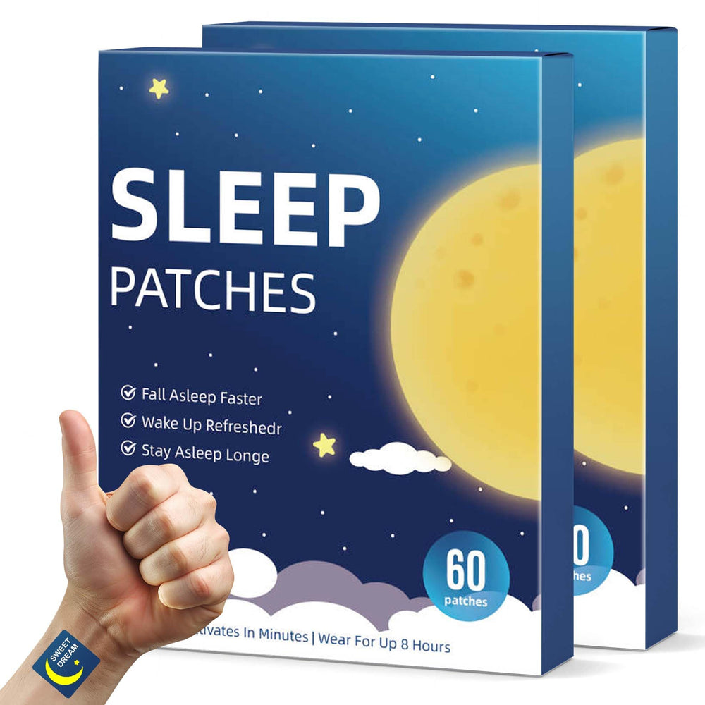 Doldlon Sleep Patch Pack shown for nightly use, supporting restful nights and refreshed mornings.