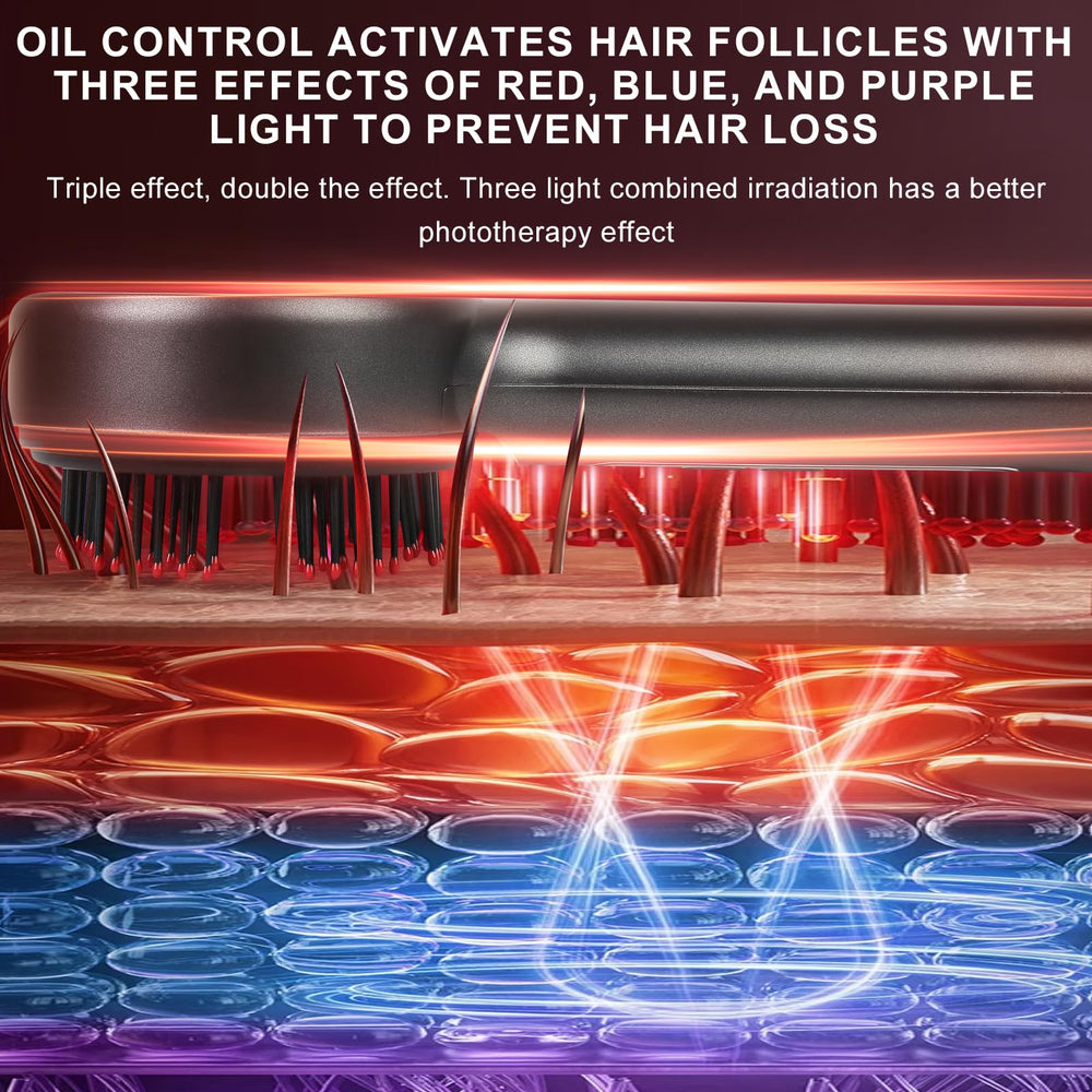 DongBlitz precise liquid delivery evenly applies serums to the scalp.