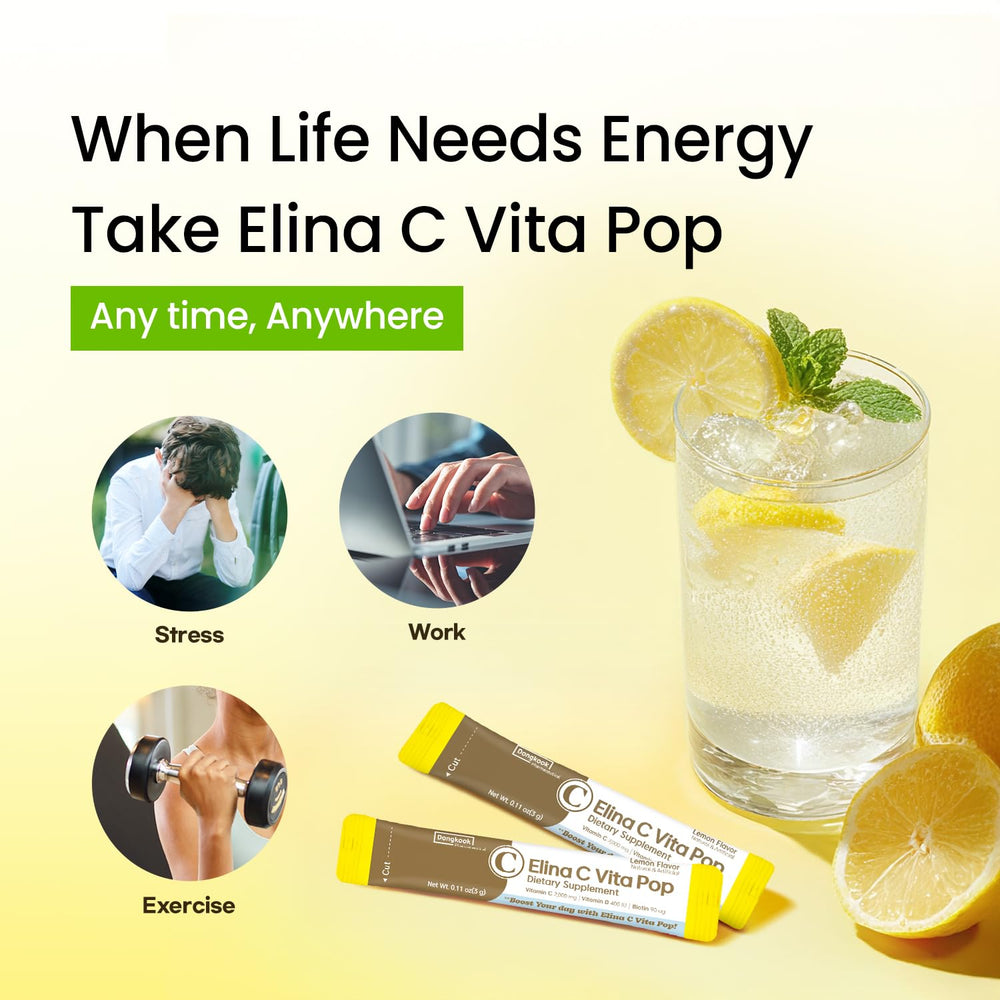DONGKOOK Vita Pop heritage note on South Korea's trusted pharmacy tradition.