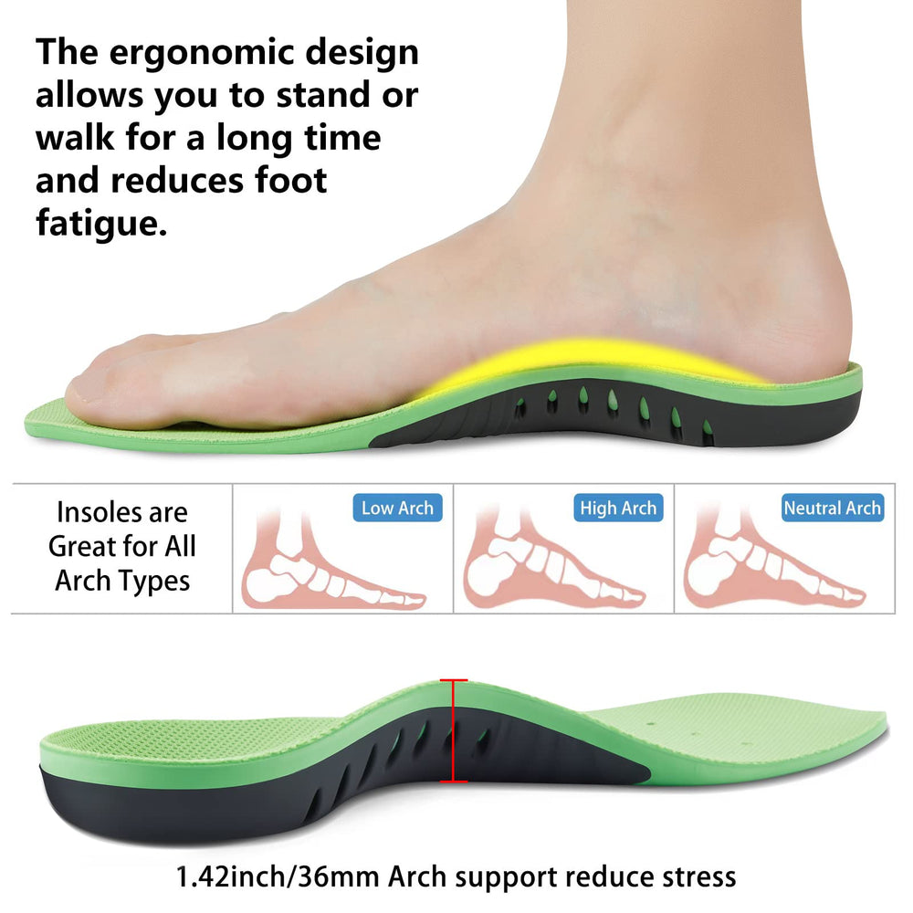 DONQE gel forefoot cushion softens landings for running and walking.