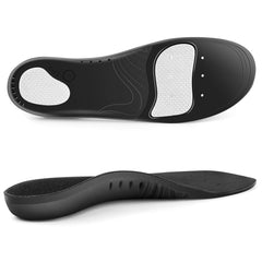 DONQE plantar fasciitis relief insoles packaging shows arch support for all-day comfort.