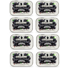 DOOLITTLE Dr Sugar Free Pastilles blackcurrant tin, portable throat comfort on the go