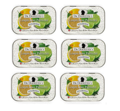 DOOLITTLE lemon-lime pastilles tin front for on-the-go throat moisture