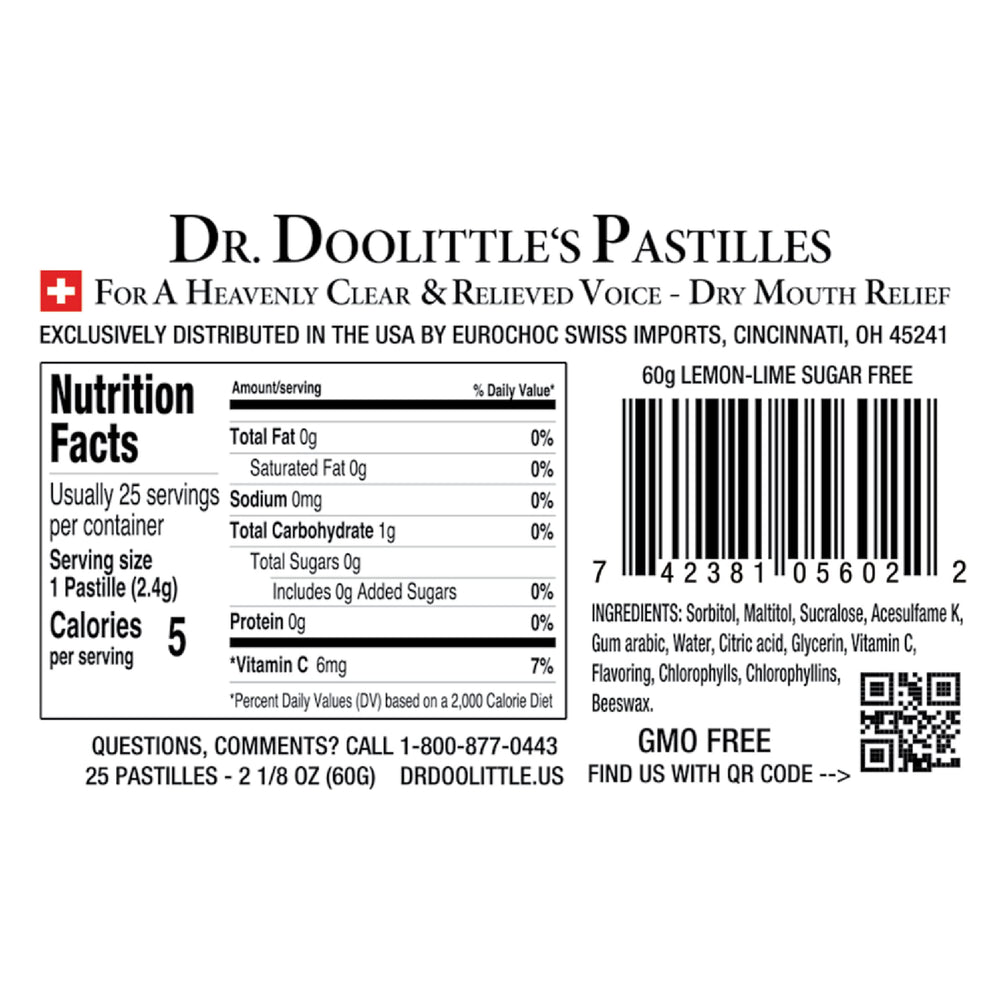 DOOLITTLE pastilles travel-size bag, pocket-friendly moisture on the go.