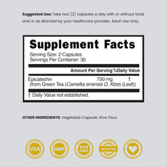 Dorado Epicatechin is gluten-free and dairy-free for allergen-conscious users