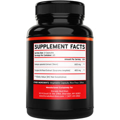 Dorado Nutrition Tongkat Ali capsules close-up for athletic performance support.