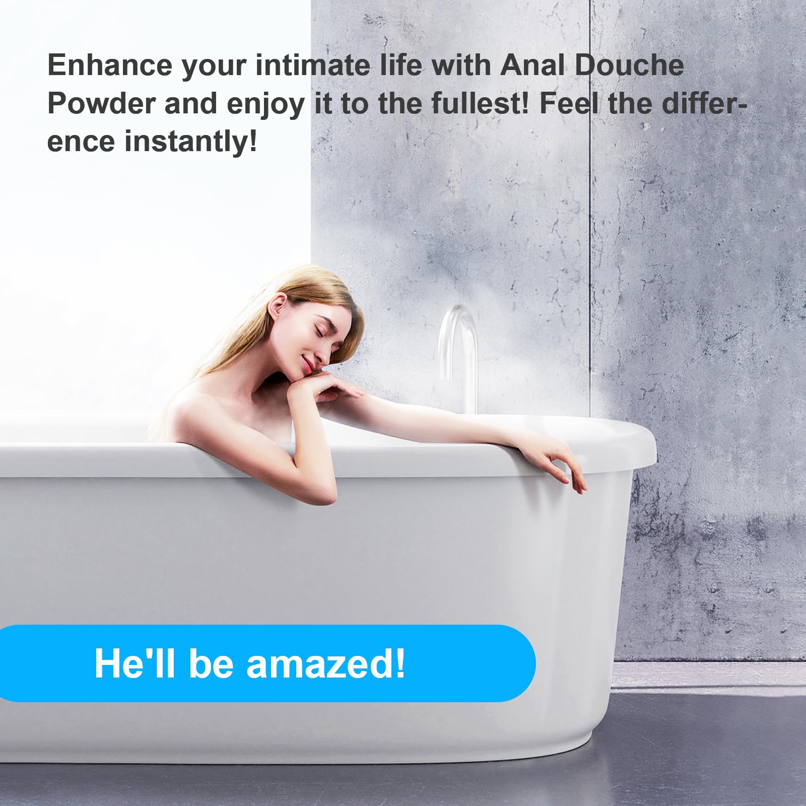 Dordnyq setup ready for pre- and post-anal cleansing use.
