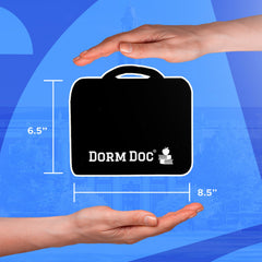 DormDoc compact travel case suitable for dorms and study abroad