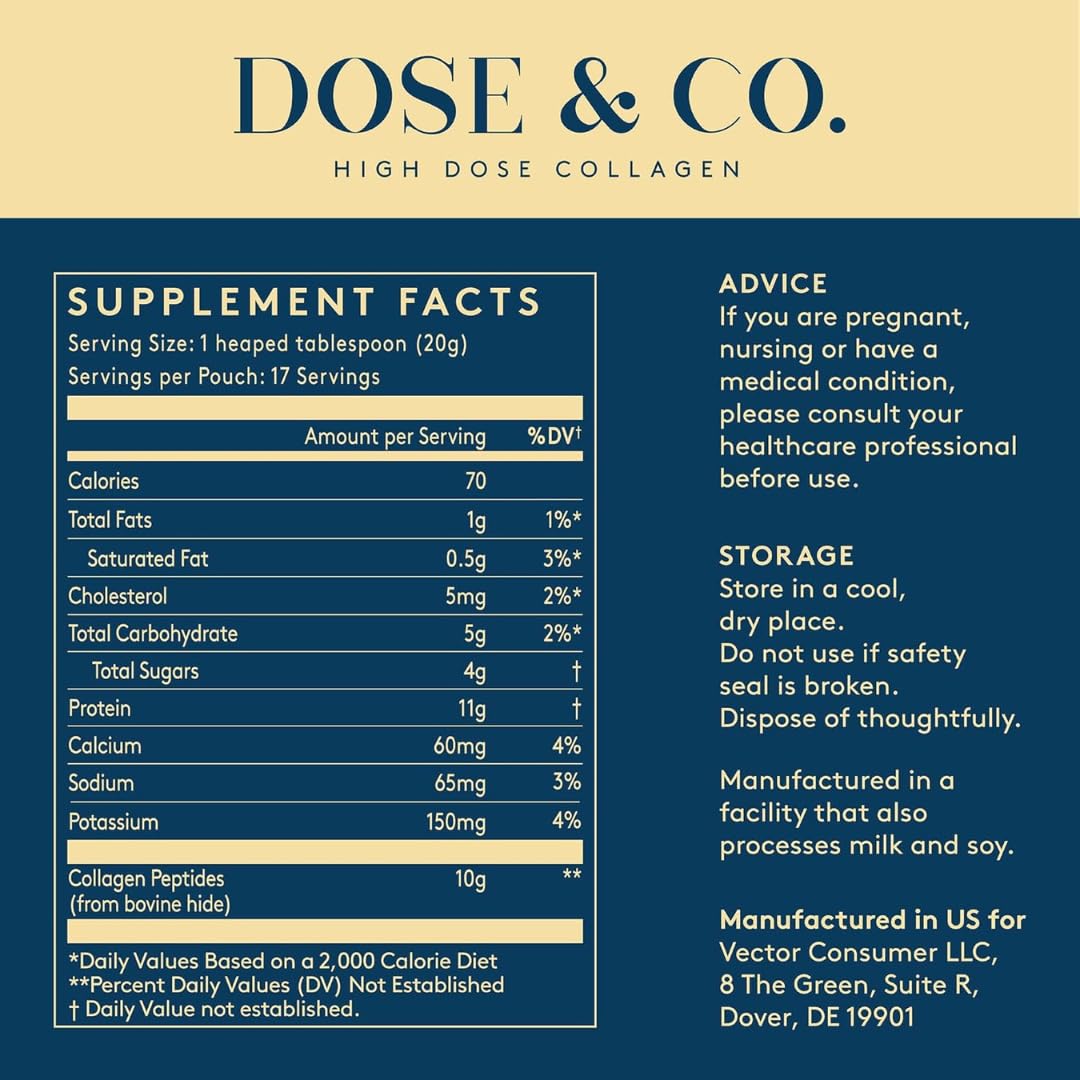 Active professional preparing morning coffee with DOSE & CO Vanilla Collagen Creamer.