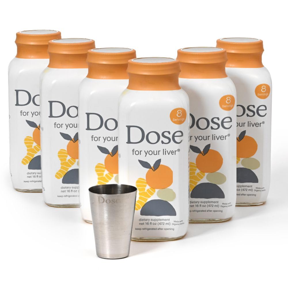 Dose for Your Liver bottle front view highlighting organic blend for liver support