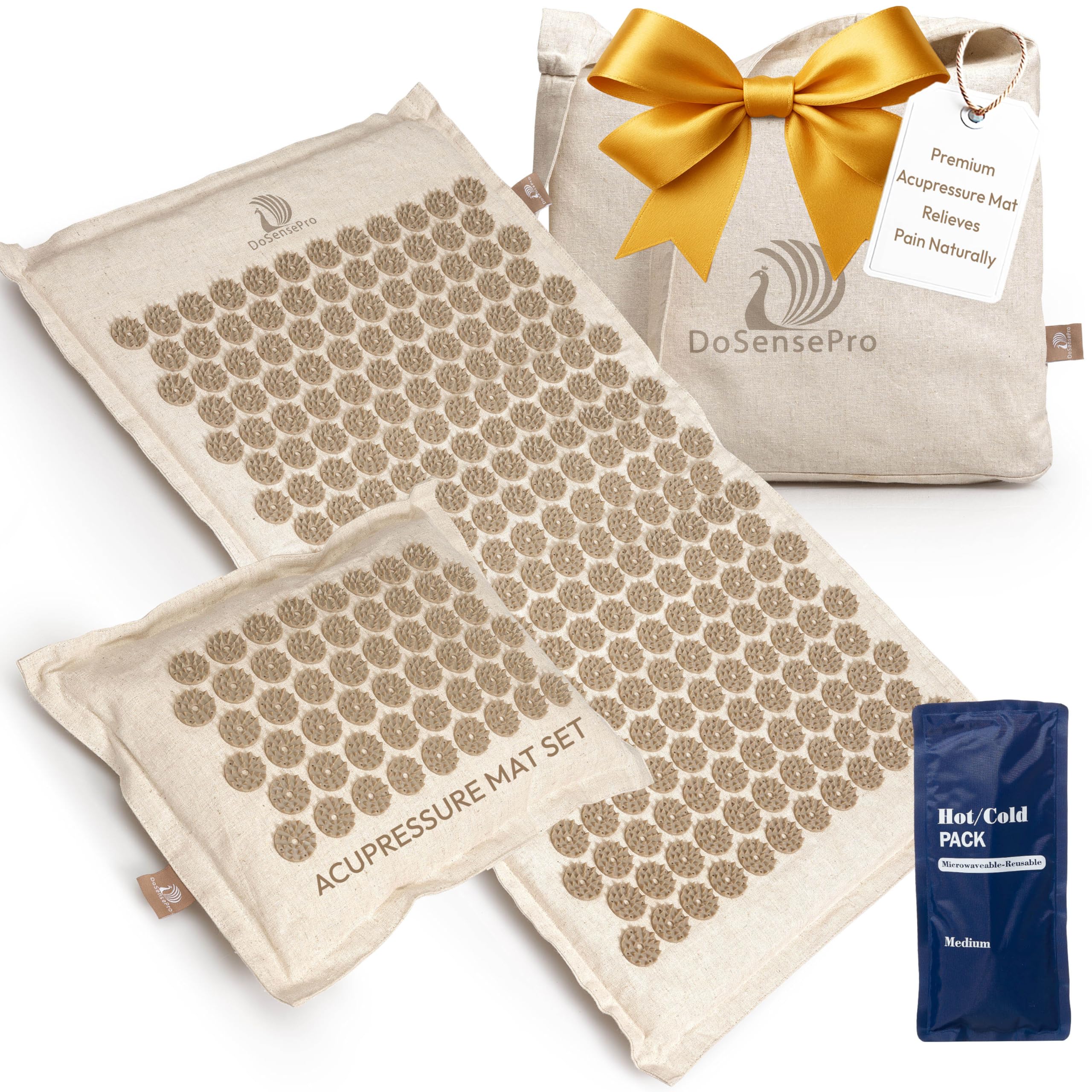 DoSensePro acupressure mat for back relief and tension reduction