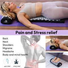 DoSensePro acupressure mat full-back coverage for comprehensive support