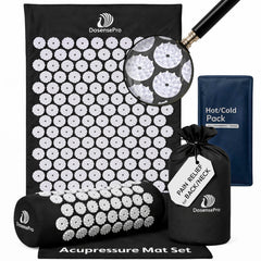 DoSensePro acupressure mat spikes close-up for targeted back tension relief