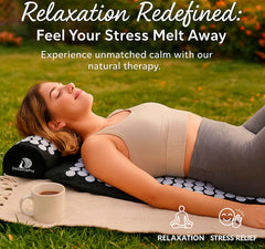 DoSensePro acupressure pillow neck relief for improved relaxation
