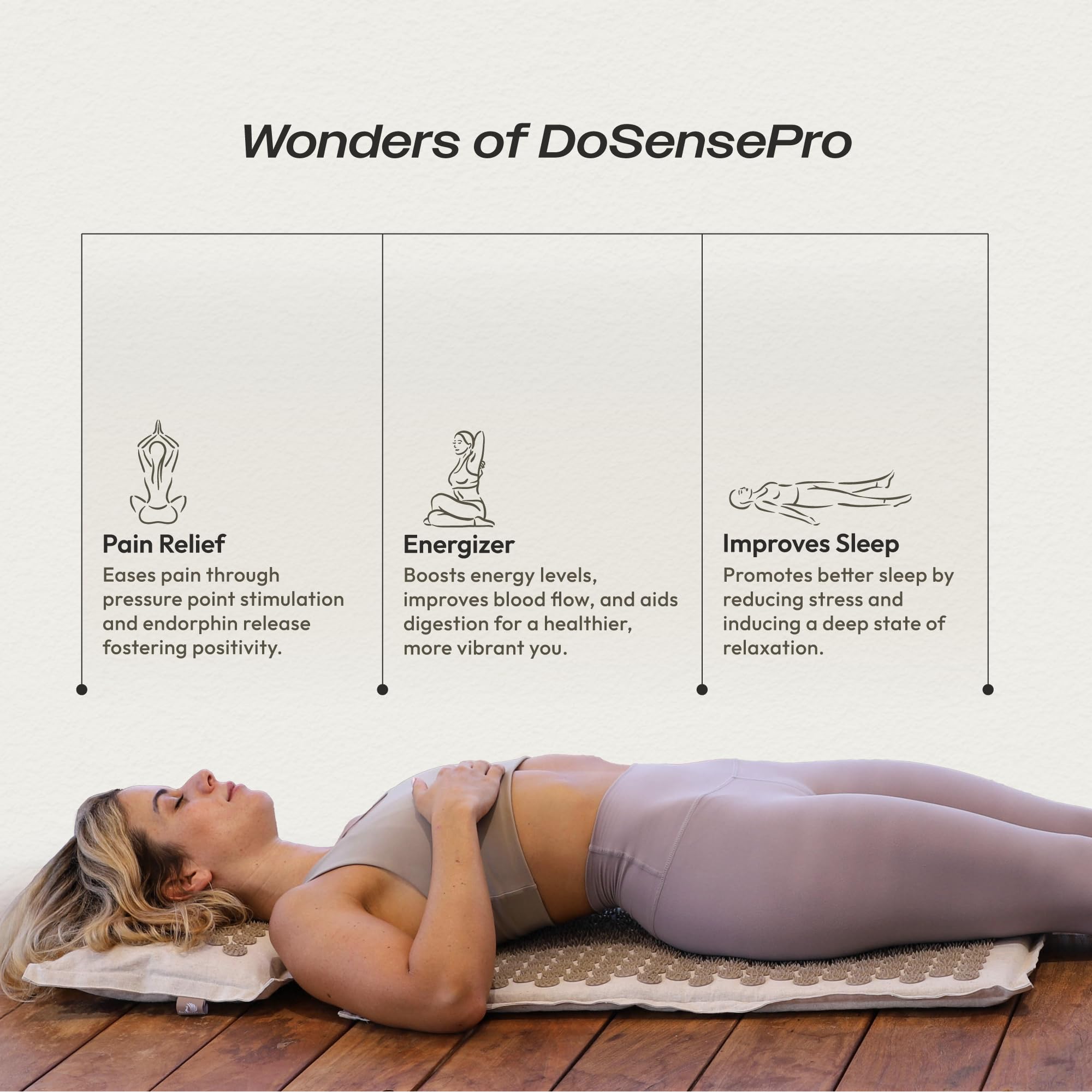 DoSensePro carry bag for mat and pillow