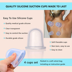 DoSensePro cups on arms provide gentle suction to ease stiffness.