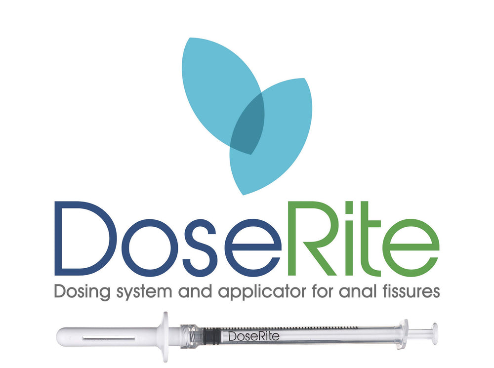 DoseRite applicators set for precise anal canal delivery and targeted dosing.