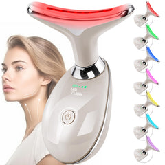 Doset facial massager with arc head glide for cream absorption.