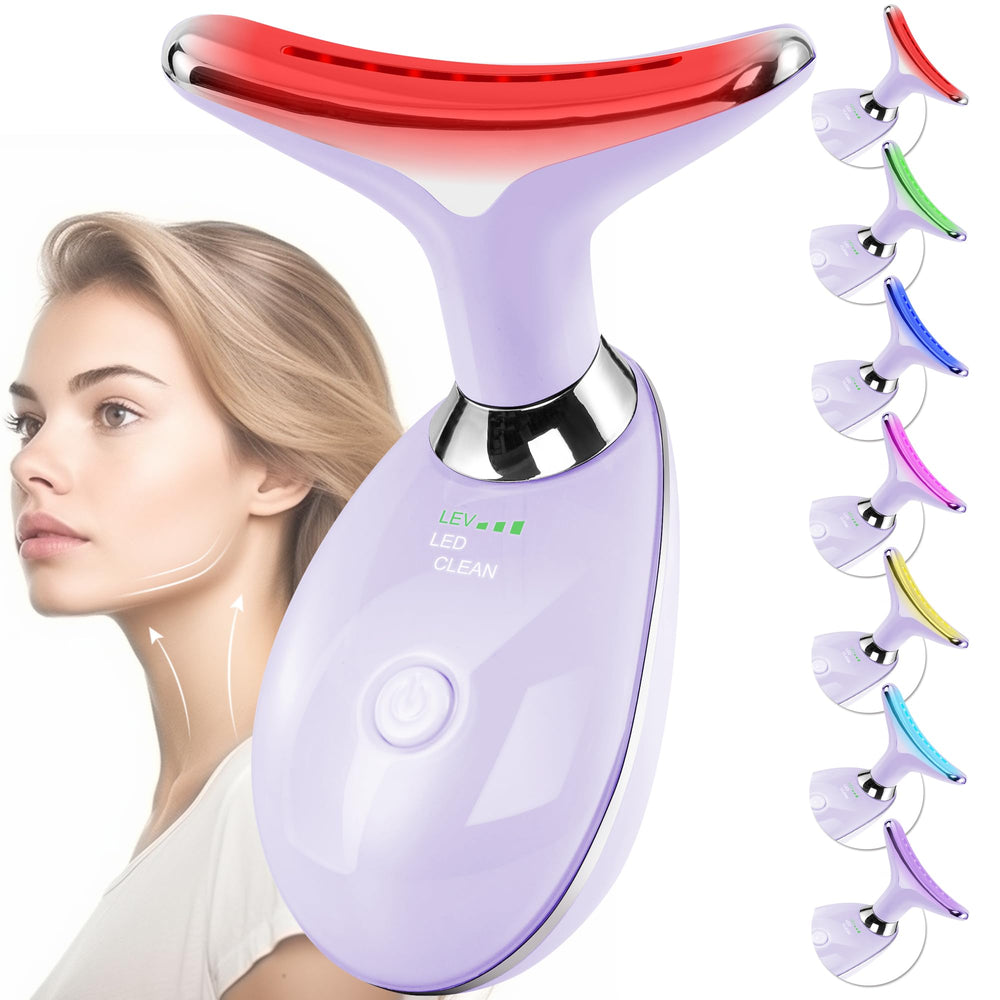 Doset facial massager with arc head glide aids even product absorption.