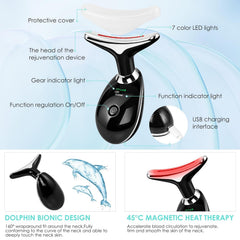 Doset facial massager in a bag for on-the-go beauty sessions.