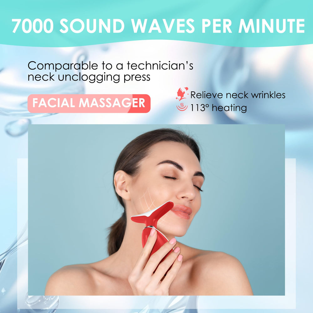 Doset facial massager USB cable included for at-home recharge