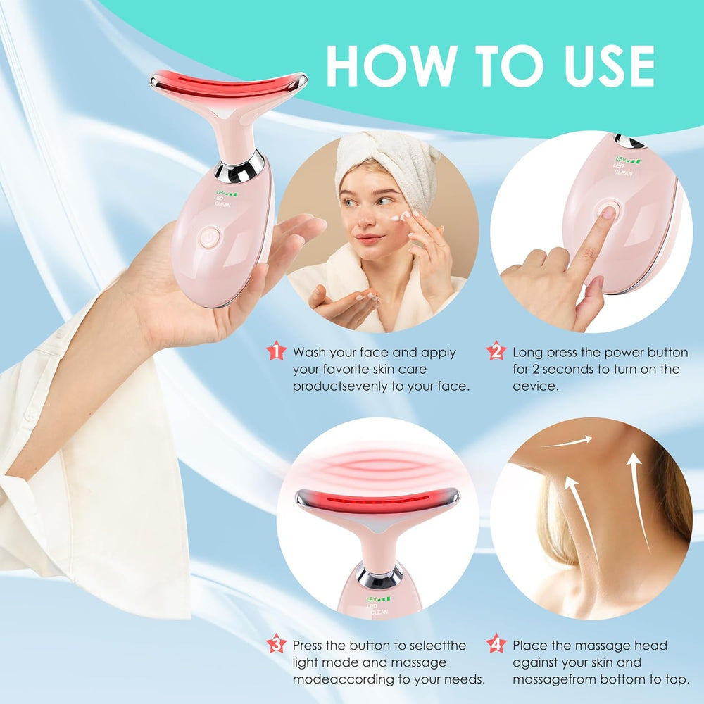 Compact and rechargeable Doset massager for on-the-go skincare