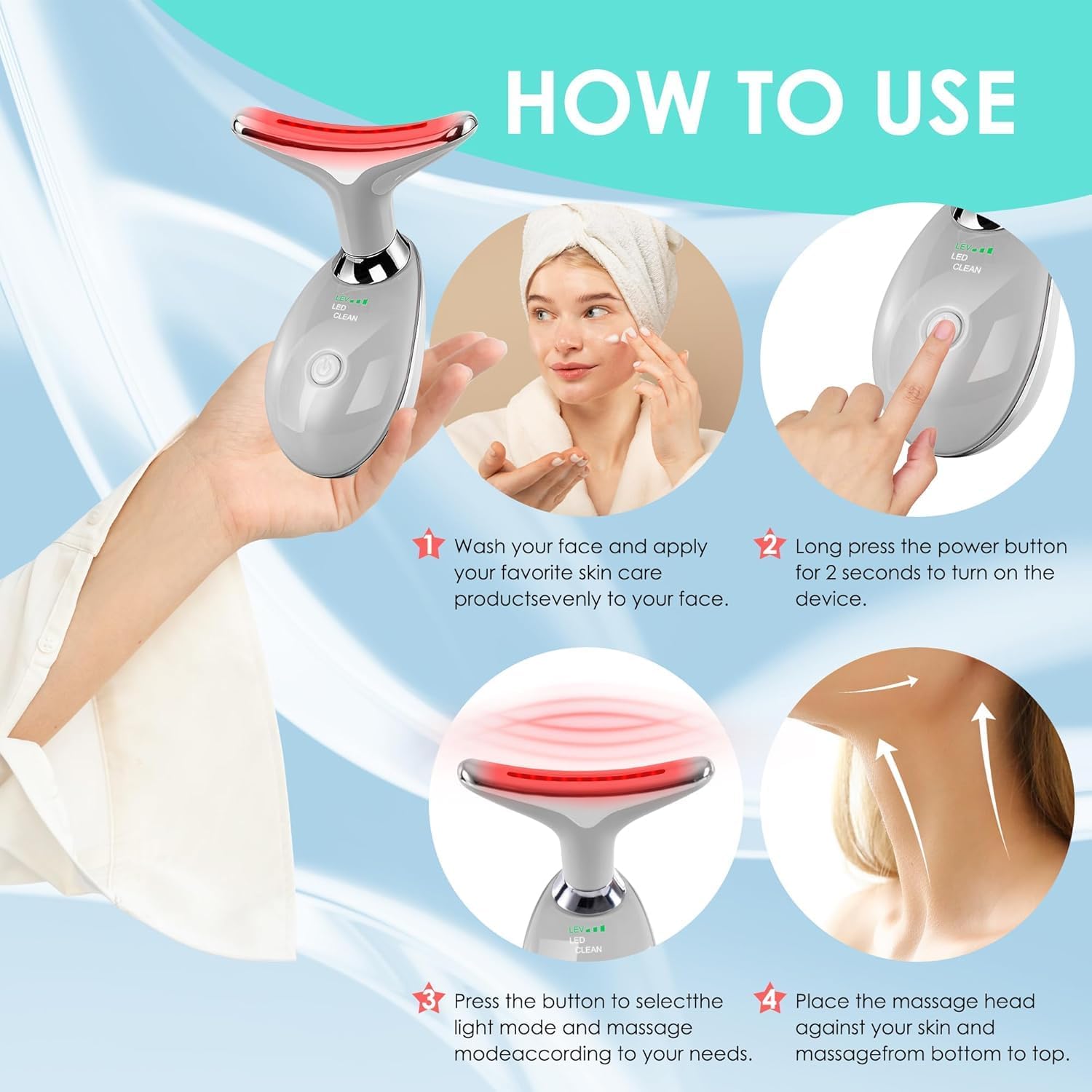 Doset rechargeable massager is compact and stylish for travel