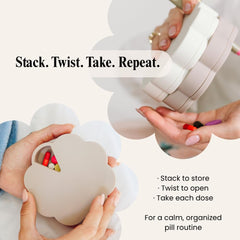 Dosey Twist+Stack compact size emphasizing travel-friendly portable design