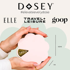 Dosey Twist+Stack evening petal for organized nightly dosing