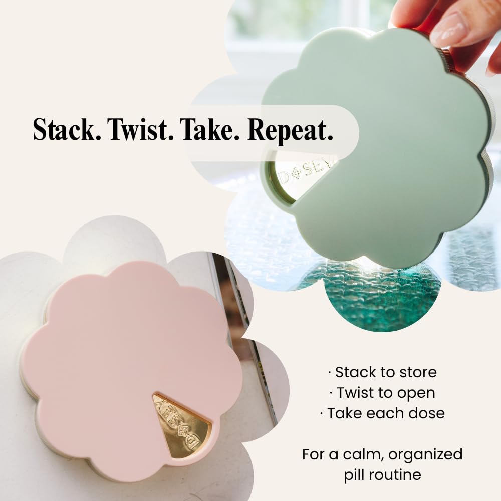 Dosey Twist+Stack travel-compact design for on-the-go use