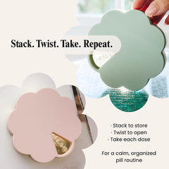 Dosey Twist+Stack travel-compact design for on-the-go use