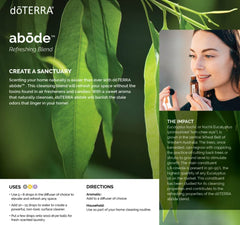 doTERRA Abode multi-surface cleaner spray for DIY cleaning.