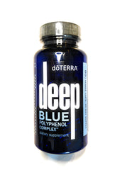 doTERRA Deep Blue Polyphenol Complex bottle for daily soothing support
