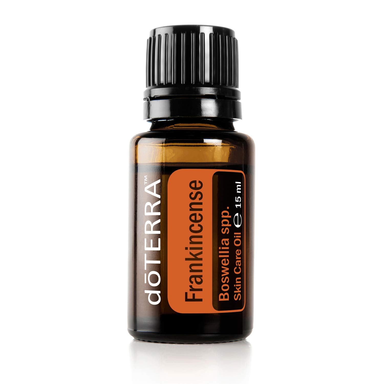 doTERRA frankincense 15 ml dropper enables precise diffusion and skincare use.