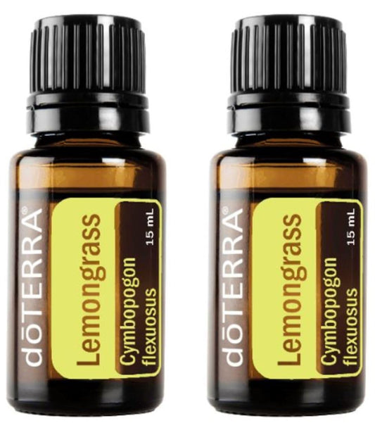 doTERRA Lemongrass oil bottle for diffuser with refreshing aroma