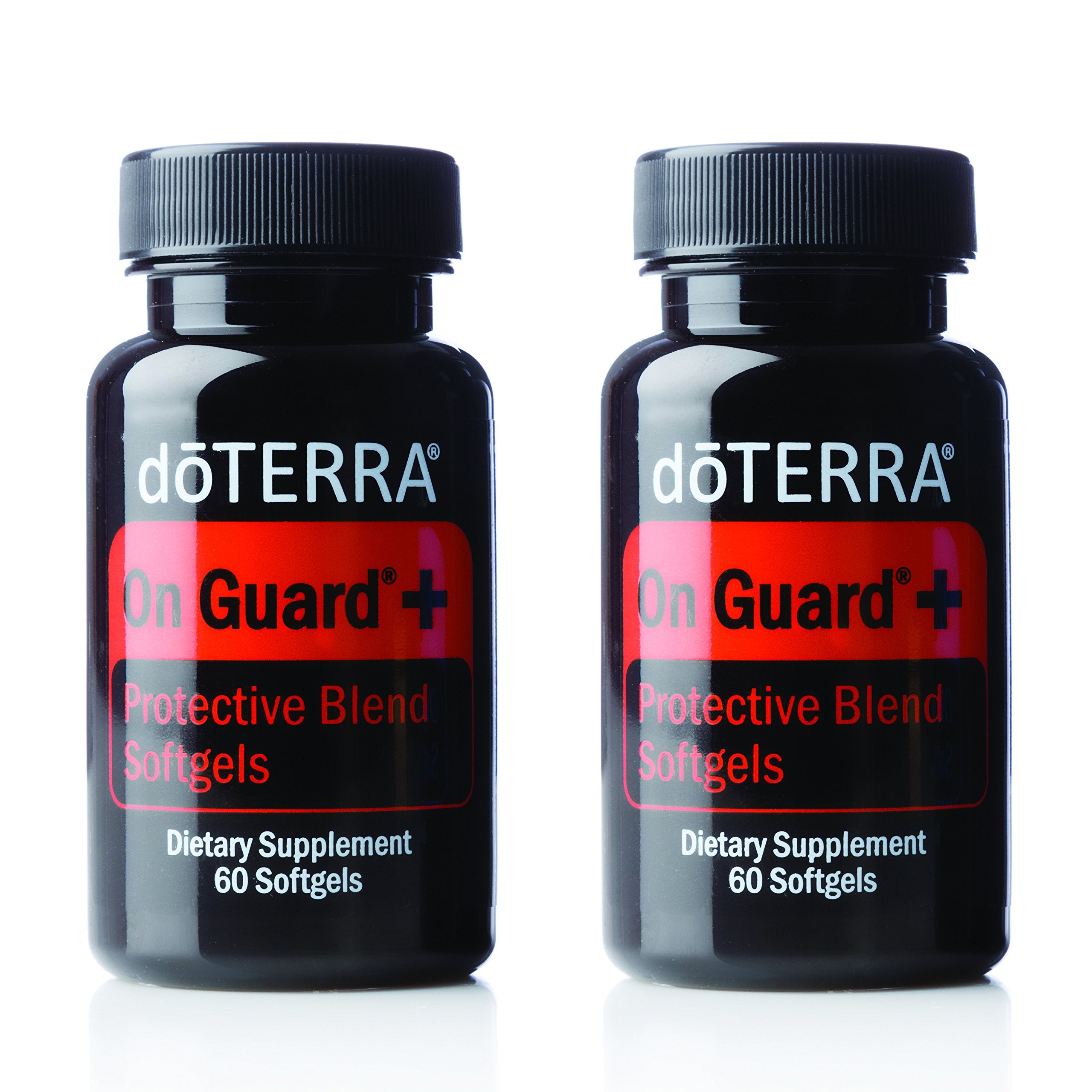 doTERRA On Guard softgels bottle for daily immune support and respiratory wellness