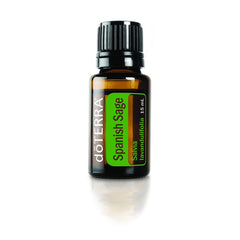 doTERRA Spanish Sage Oil 15ml bottle; a refreshing aroma to support focus.