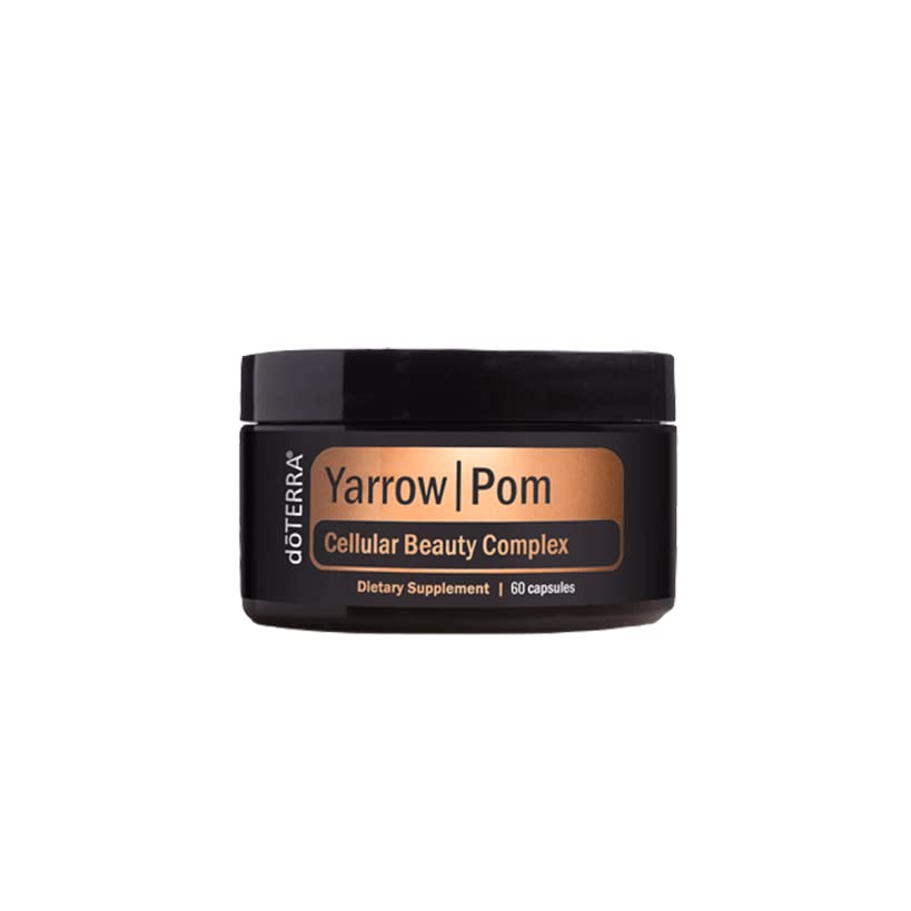 doTERRA Yarrow Pom capsules for radiant skin and cellular beauty