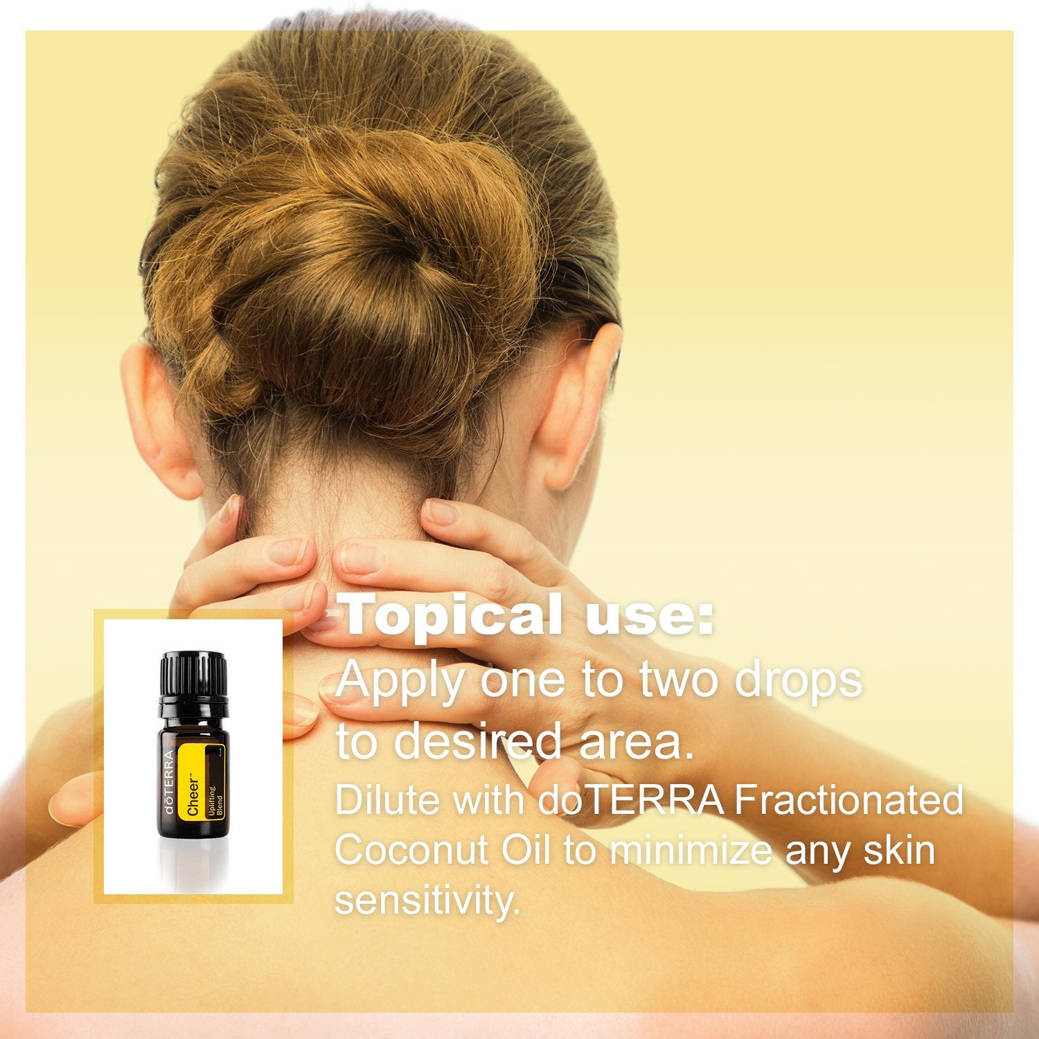 diffuser releasing doTERRA Cheer aroma to brighten a space.