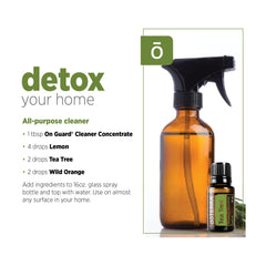 doTERRA Melaleuca oil in spray for surface cleansing and purification.