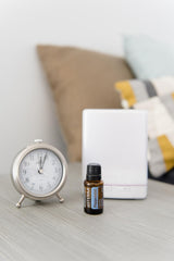 doTERRA Peppermint essential oil travel bottle for on-the-go freshness.