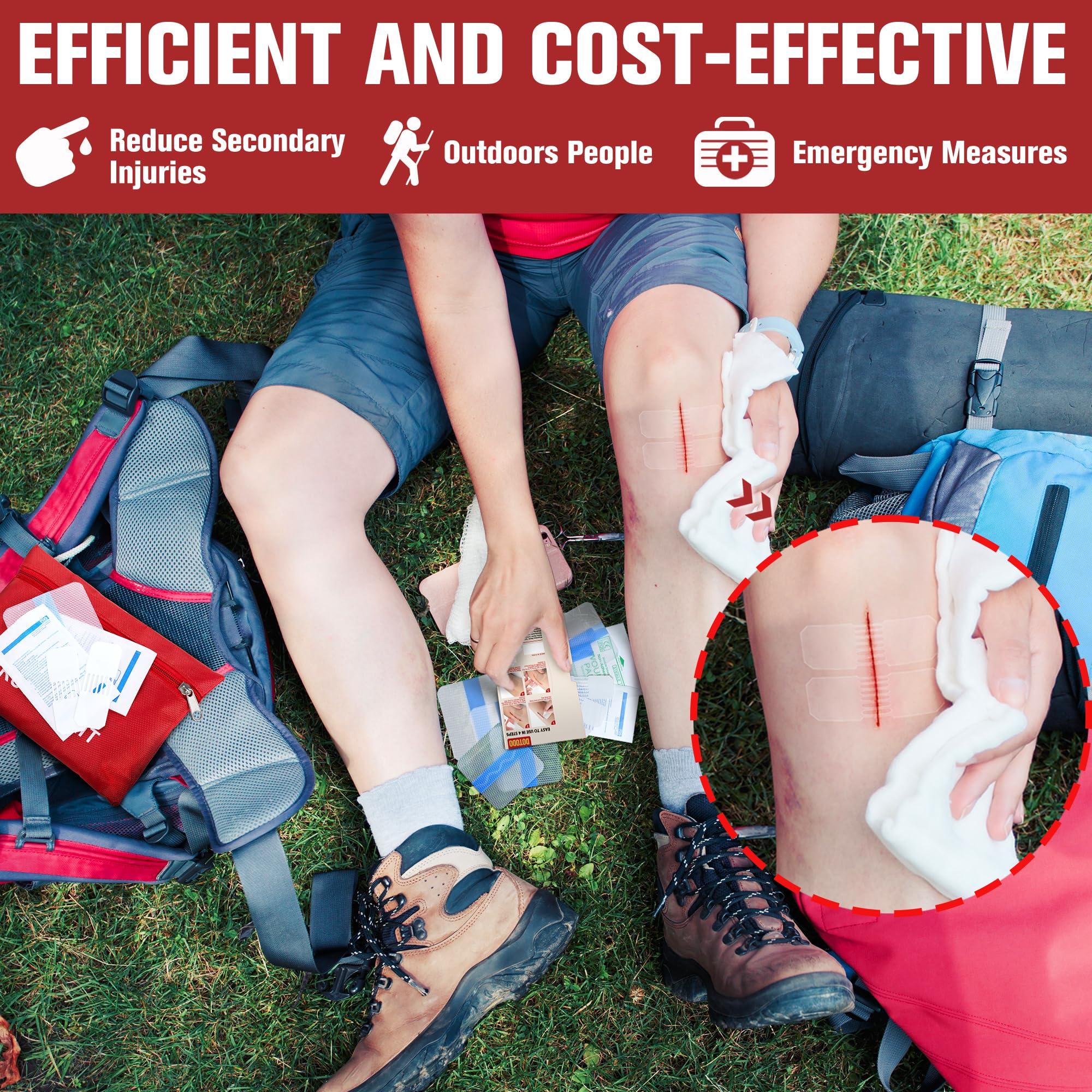 Dotodo gauze pads for wounds provide clean absorption and comfort.