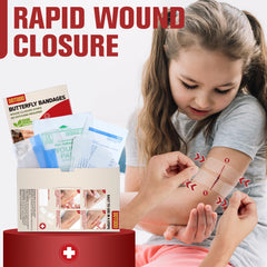 Dotodo wound closure strips enable fast, easy application for minor cuts.