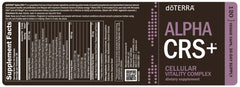 doTERRA Alpha CRS+ Lifelong Vitality Pack in daily routine setup for wellness.