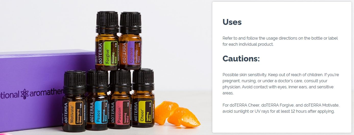 doTERRA Cheer bottle ideal for daily upbeat rituals