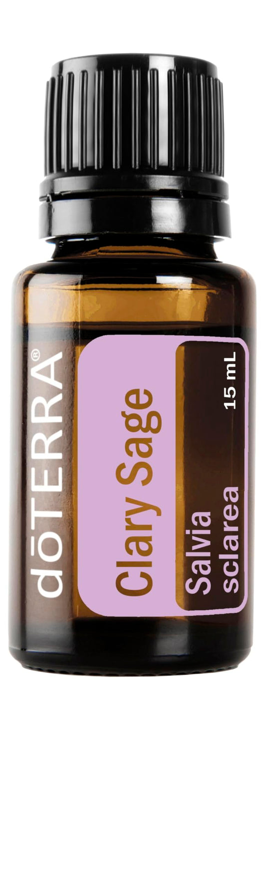 doTERRA Clary Sage 15 ml bottle for calming aromatherapy and skin care routines.